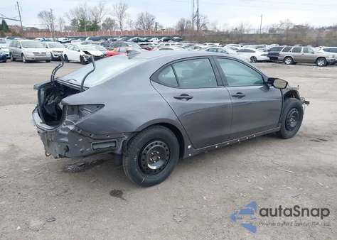 2020 Acura Tlx A-Spec/A-Spec W/Red Leather from USA, damaged, VIN 19UUB2F65LA001468